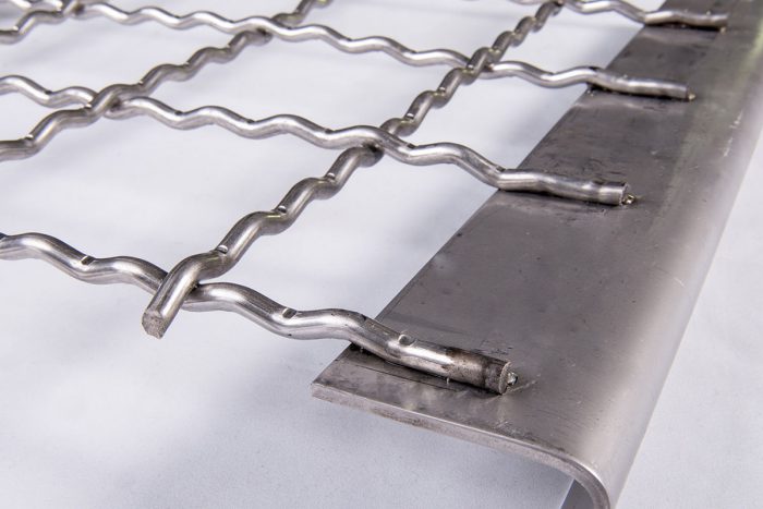 Square woven wire mesh for mining screen